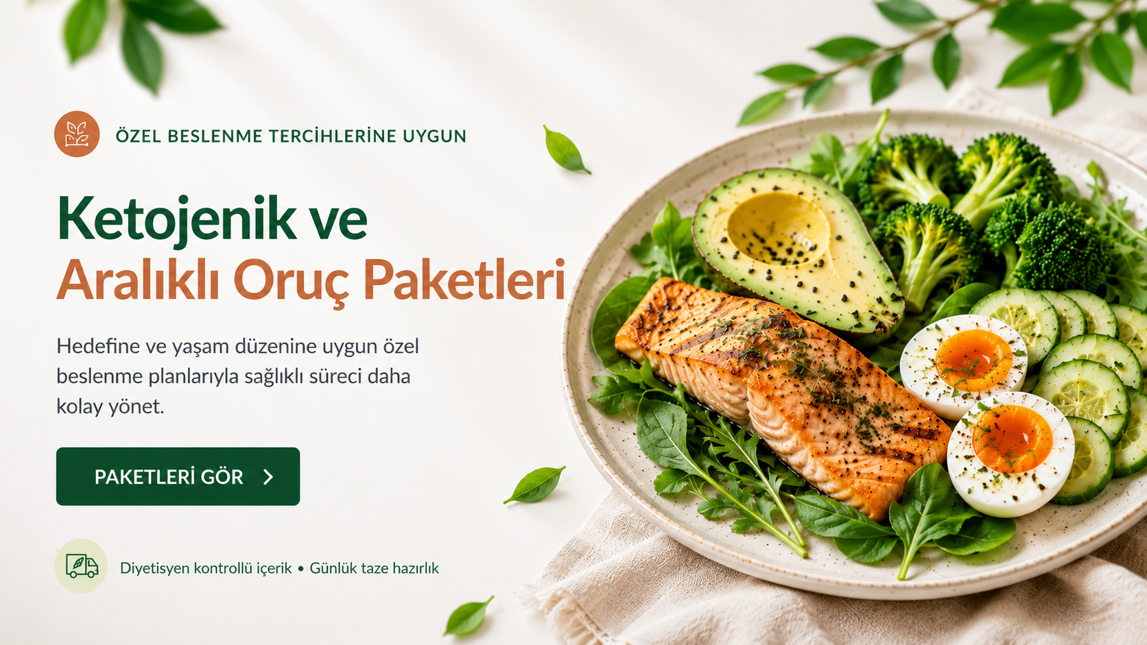 Ketojenik ve Aralıklı Oruç Paketleri
